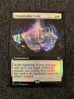 Magic The Gathering MTG - Teleportation Circle (Extended Art) Foil - AFR - Image 1