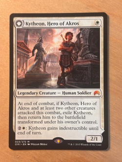 Magic the Gathering MTG Kytheon Hero of Akros Origins NM - Image 1