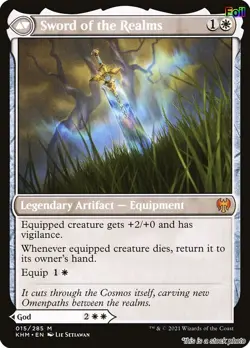 Halvar, God of Battle [KHM - 15] - MP [Foil] TCG MTG - Image 2