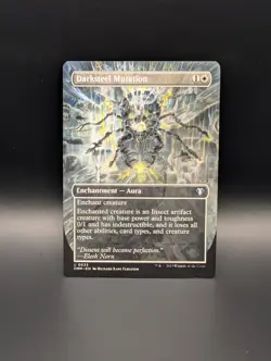 MTG - Darksteel Mutation - BORDERLESS - Enchantment (Aura) - CMM #623 - UC - Image 1