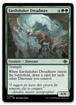 Earthshaker Dreadmaw #183 (NM) Lost Caverns of Ixalan LCI Magic MTG - Image 1