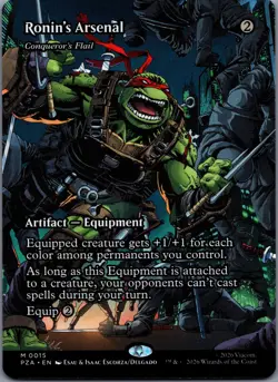 Conqueror's Flail 15/-- Teenage Mutant Ninja Turtles Source Material Mythic - Image 1