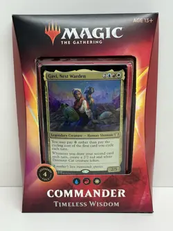 Magic The Gathering 2020 Ikoria Commander Deck Timeless Wisdom Sealed MTG M20 - Image 1