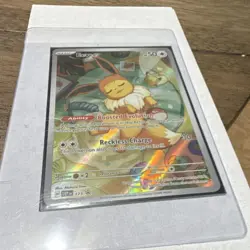 Pokemon TCG Eevee 173 Sv Scarlet & Violet Promo Holo 50 HP Boosted Evolution - Image 1