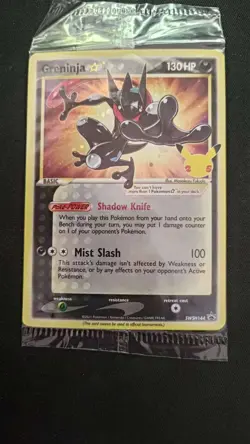 Pokemon - Greninja Black Star Promo - SWSH144 - Celebrations ETB - SEALED - Image 1