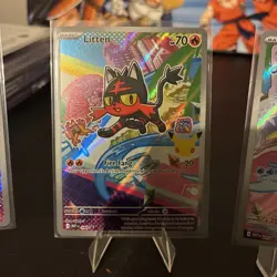 Popplio Rowlet Litten MEP 043 044 045 Pokemon 30th Anniversary First Partner - Image 3