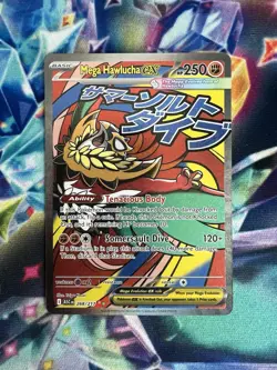 Mega Hawlucha ex 268/217 (NM) - ME: Ascended Heroes - Mega Attack Rare - Pokemon - Image 1