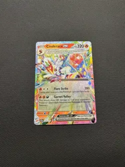 Pokemon TCG Cinderace ex 028/142 Sv07: Stellar Crown Double Rare Near Mint - Image 2