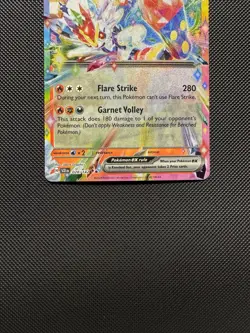 Pokemon TCG Cinderace ex 028/142 Sv07: Stellar Crown Double Rare Near Mint - Image 4