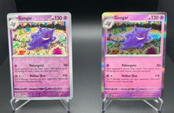 Pokemon TCG: Scarlet & Violet 151, Reverse holo and holo rare Gengar combo, NM. - Image 1