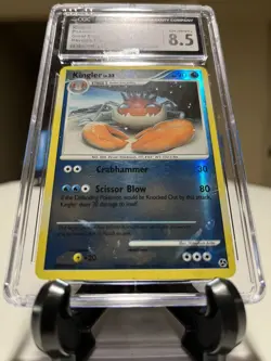 KINGLER 2008 POKEMON GREAT ENCOUNTERS #20/106 REVERSE HOLO GRADED CGC 8.5 POP 10 - Image 2