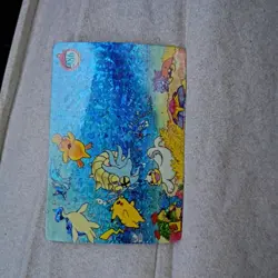 POKEMON POCKET MONSTERS VENDING PRISM STICKER #386 PIKACHU PSYDUCK LAPRAS - Image 1