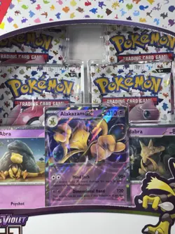 Factory Sealed Pokemon Scarlet & Violet 151 Alakazam ex Collection Box TCG - Image 2