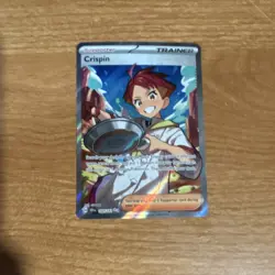 Pokemon Crispin 133/142 Sv07 Stellar Crown Ultra Rare Full Art PERFECT CONDITION - Image 1