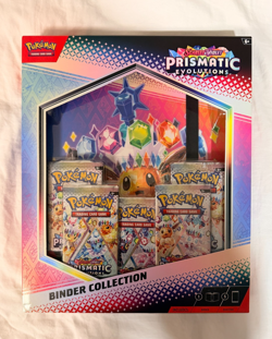 Pokemon TCG Scarlet & Violet Prismatic Evolutions Binder Collection New Sealed - Image 1