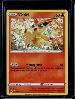 Victini - 5/15 / McDonald's Holo Promo 2022 (LP) / Pokemon TCG - Image 1