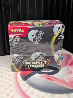 Pokemon TCG - Mega Evolution Perfect Order Booster Box Sealed - Image 1