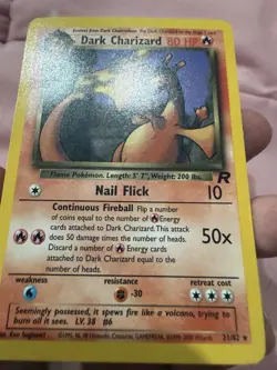 Pokemon TCG: Dark Charizard 21/82 Team Rocket MP - Image 2