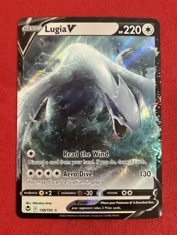 Lugia V 138/195 Silver Tempest Sword & Shield Pokemon 2022 - Image 1