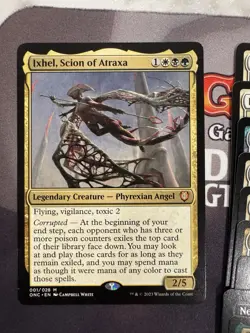 Custom Commander Deck ~Phyrexian Proliferate Ixhel, Scion Of ATRAXA Mtg A - Image 1