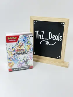 Pokemon TCG Scarlet Violet Prismatic Evolutions Booster Bundle 6 Booster Packs - Image 3