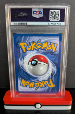 2000 POKEMON PROMO BLACK STAR POKEMON LEAGUE #9 MEW HOLO PSA 8 Vintage - Image 2