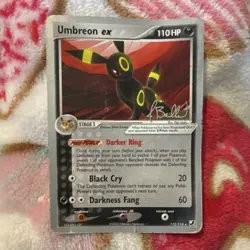 Pokemon Umbreon ex 112/115 World Championship 2006 Ultra Rare 110 HP - Image 1