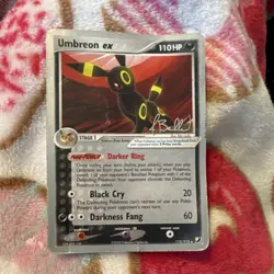 Pokemon Umbreon ex 112/115 World Championship 2006 Ultra Rare 110 HP - Image 3