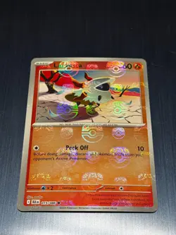 Pokemon Larvesta (Master Ball Pattern) 015/086 Black Bolt NM - Image 3