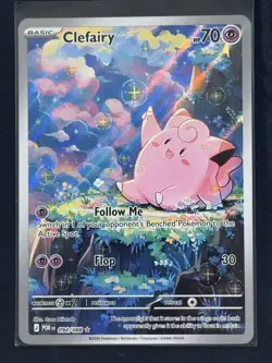 2026 Pokemon POR EN Perfect Order #094 Clefairy Illustration Rare - Image 1