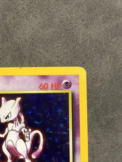 Mewtwo Pokemon 1999 TCG 10/102 Base Set Holo Unlimited Rare LP Condition - Image 3