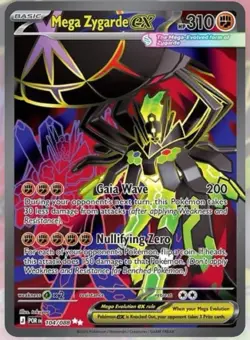 Pokemon - Mega Zygarde Ex 104/088 - Ultra Rare - Perfect Order - Image 1