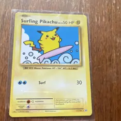 Pokemon Surfing Pikachu 111/108 Evolutions Secret Rare Regular Basic 50 HP - Image 1