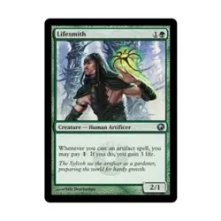 WOTC MtG Scars of Mirrodin Lifesmith (U) (x4) NM - Image 1