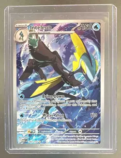 Inteleon 2025 Pokemon Mega Evolution #142 Illustration Rare - Image 1