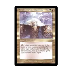 WOTC MtG Legends The Lady of the Mountain (U) EX - Image 1