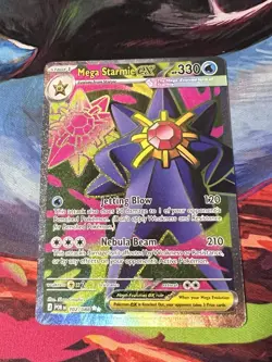 Pokemon TCG Mega Starmie ex 102/88 Perfect Order Ultra Rare - NM - Image 1