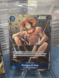 One Piece Three Brothers Bonus Pack Luffy Sabo Ace Foil Alt Art 3 Card Lot - Image 4