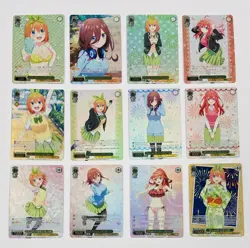 Weiss Schwarz Quintessential Quintuplets IGP Itsutsugo Complete Foil Card Set JP - Image 4