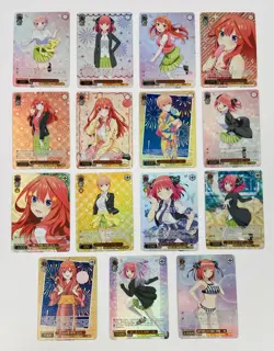 Weiss Schwarz Quintessential Quintuplets IGP Itsutsugo Complete Foil Card Set JP - Image 5