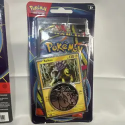 Pokemon TCG Raikou Foil Card Metallic Coin Lot - 5 Sealed Blister Packs - Image 3
