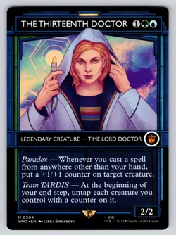 The Thirteenth Doctor (Showcase) M Universes Beyond: Doctor Who 564 NM MTG MagiC - Image 1