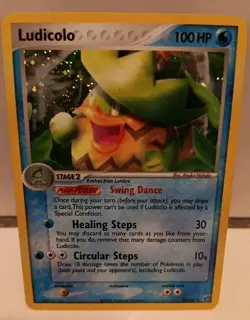 Ludicolo 10/107 Hologram Rare 2005 Pokemon TCG Card In Great Shape Never Played - Image 1