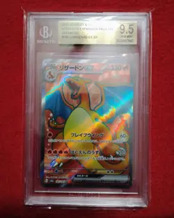 2023 Charizard ex 185/165 Sv2a: Pokemon Card 151 Holo (Japanese)- 9.5 Gem Mint - Image 4