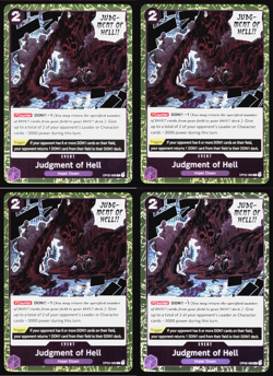 One Piece Card Game - Judgment of Hell OP02-089 - English - Rare - Playset - NM - Image 1