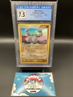 Cgc 7.5 Machamp 11/108 EX Power Keepers Reverse Holo. Pokemon Cards - Image 1