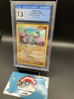 Cgc 7.5 Machamp 11/108 EX Power Keepers Reverse Holo. Pokemon Cards - Image 2