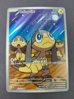 Helioptile 143/132 Me01 Mega Evolution Holo Illustration Rare Pokemon TCG Card A - Image 1