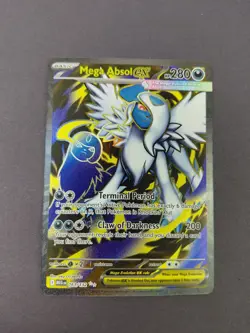 Mega Absol ex (Full Art) 161/132 Ultra Rare Pokemon Mega Evolution Pokemon Card - Image 1