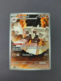 Garganacl 147/132 - Mega Evolution - Illustration Rare Pokemon TCG Card A - Image 1